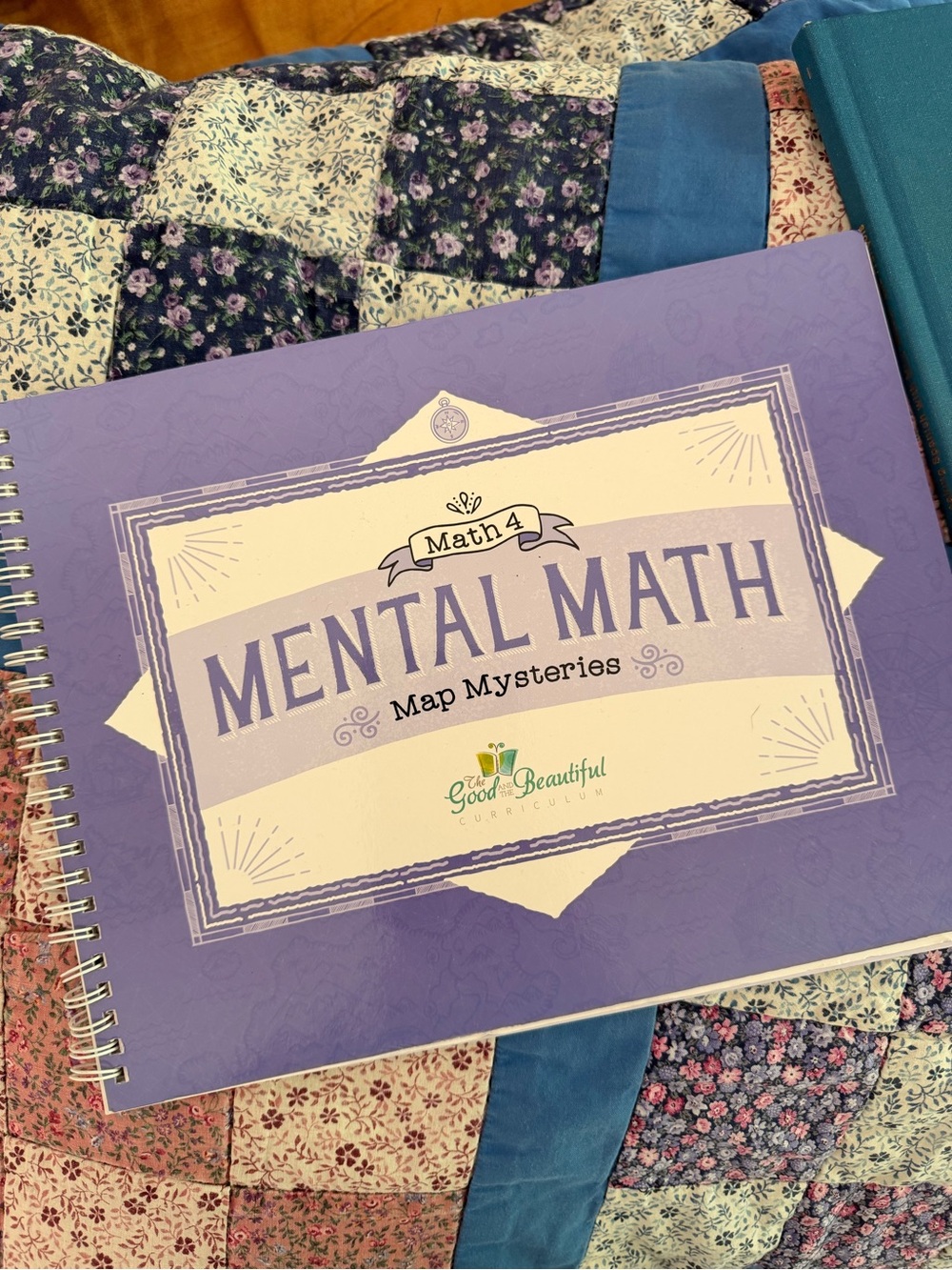 The Good and the Beautiful Math 4 Mental Math Map Mysteries